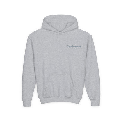 kid's #redeemed embroidered hoodie // unisex