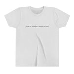 kid's faith as small as a mustard seed word // unisex