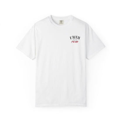 Faith Over Fear Comfort T-shirt - Unisex Garment-Dyed