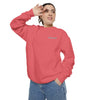 #Favored Embroidered Christian Sweater – Faith-Inspired Unisex Pullover