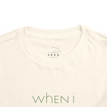 toddler’s When I Grow Up // unisex