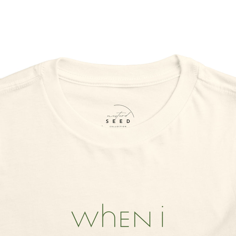 toddler’s When I Grow Up // unisex