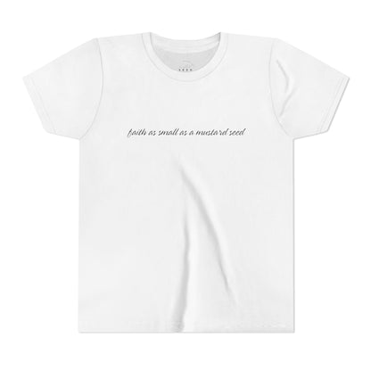kid's faith as small as a mustard seed word // unisex