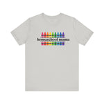 Homeschooling Mama Crayon Tee