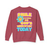 Smiley Face Wake Up List Sweatshirt // unisex