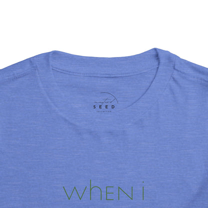 toddler’s When I Grow Up // unisex