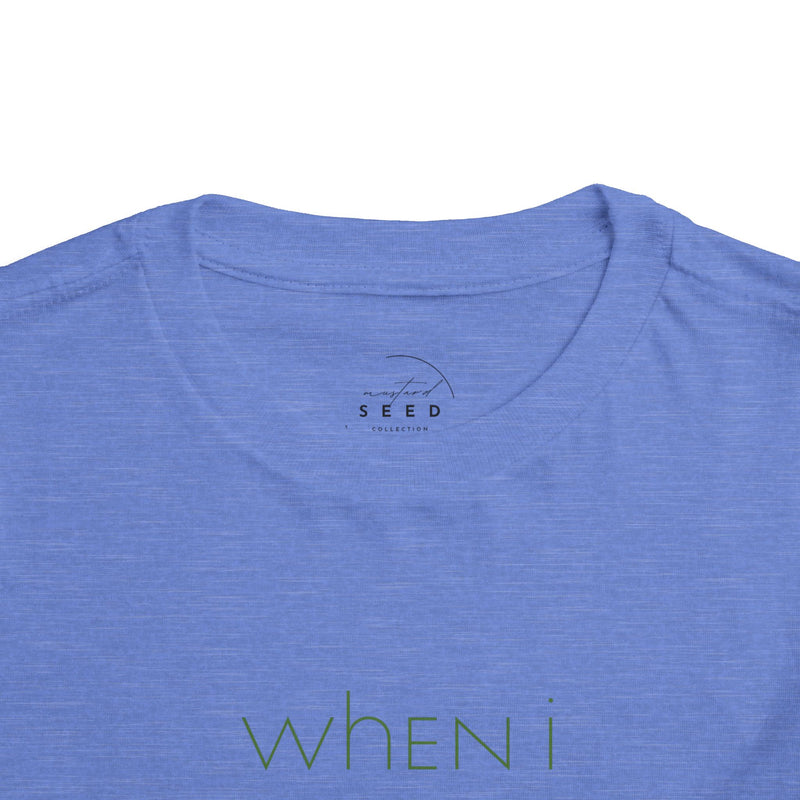 toddler’s When I Grow Up // unisex