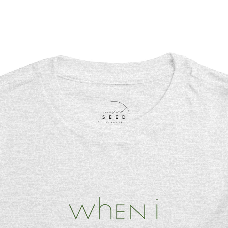 toddler’s When I Grow Up // unisex