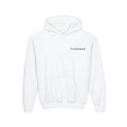 kid's #redeemed embroidered hoodie // unisex