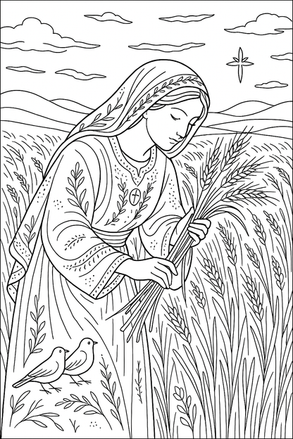 From Gathering to Glory: A Devotional Coloring Book