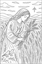 From Gathering to Glory: A Devotional Coloring Book