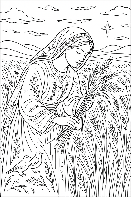 From Gathering to Glory: A Devotional Coloring Book