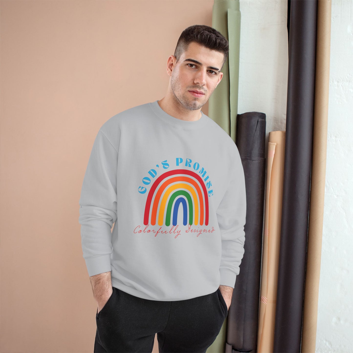 Rainbow Promise Champion Sweatshirt // unisex