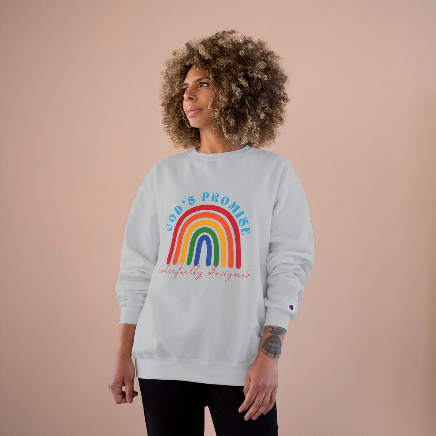 Rainbow Promise Champion Sweatshirt // unisex