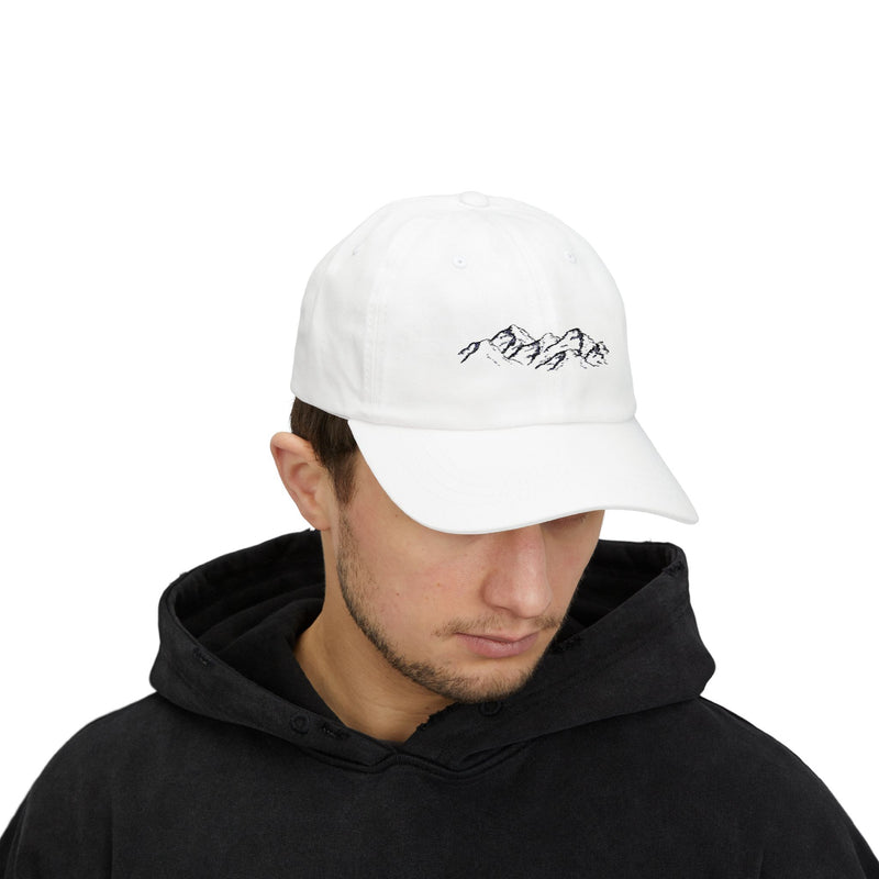 Moving Mountain Embroidered Cap // unisex