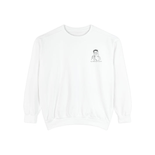 My God did not fail embroidered Sweatshirt// unisex
