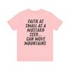 Mustard Seed Moves Mountains Christian T-Shirt – Super Soft Faith-Inspired Unisex Tee