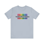 Homeschooling Mama Crayon Tee