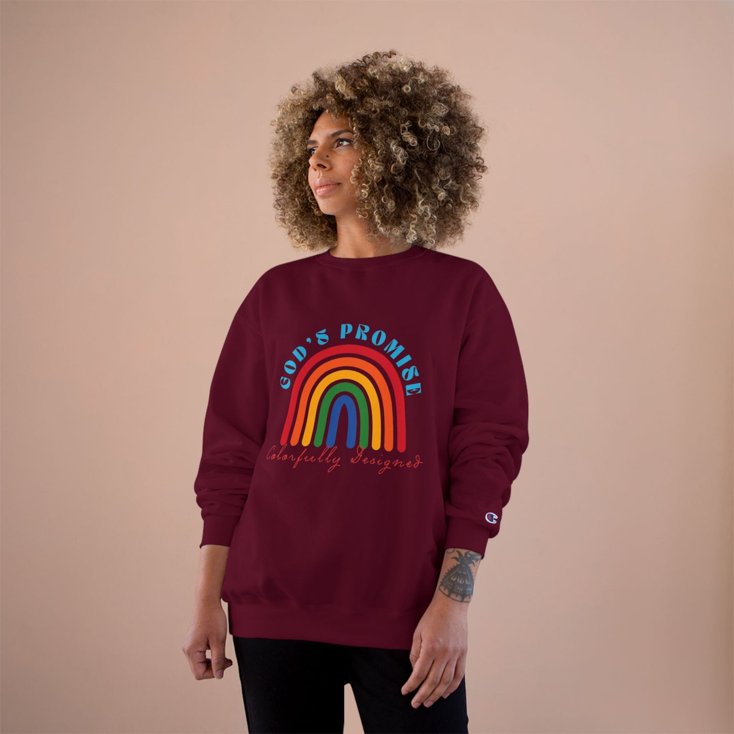 Rainbow Promise Champion Sweatshirt // unisex
