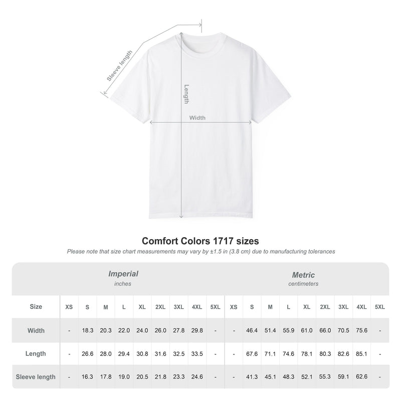Faith Over Fear Comfort T-shirt - Unisex Garment-Dyed