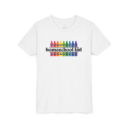 Homeschool Kid Crayon T-Shirt