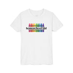 Homeschool Kid Crayon T-Shirt
