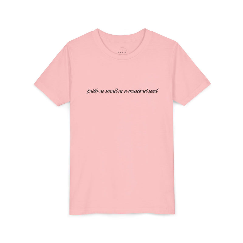 kid's faith as small as a mustard seed word // unisex
