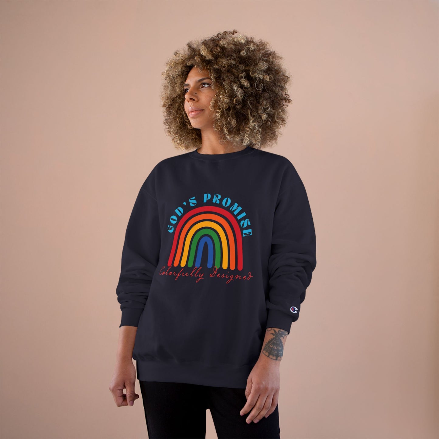 Rainbow Promise Champion Sweatshirt // unisex