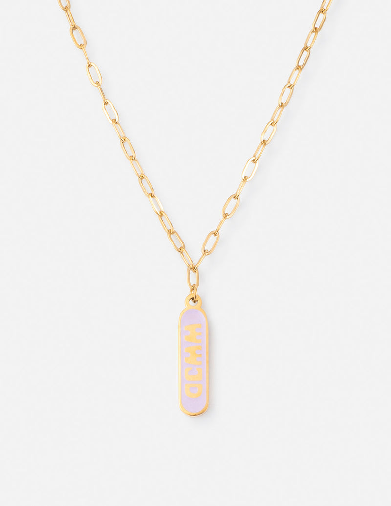 Enamel WWJD Necklace