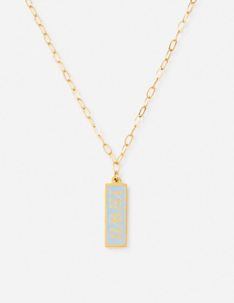 Enamel YHWH Necklace