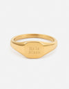 He Is Risen Signet Ring